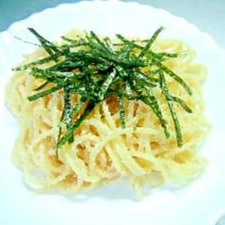 我が家の焼きたらこスパゲッティ